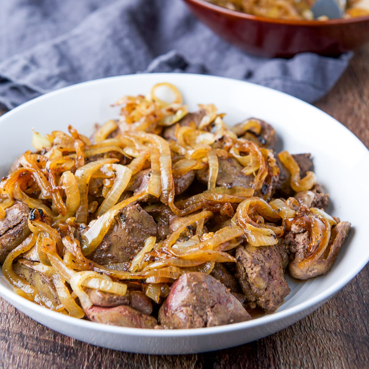 Chicken Livers and Onion - Dishes Delish