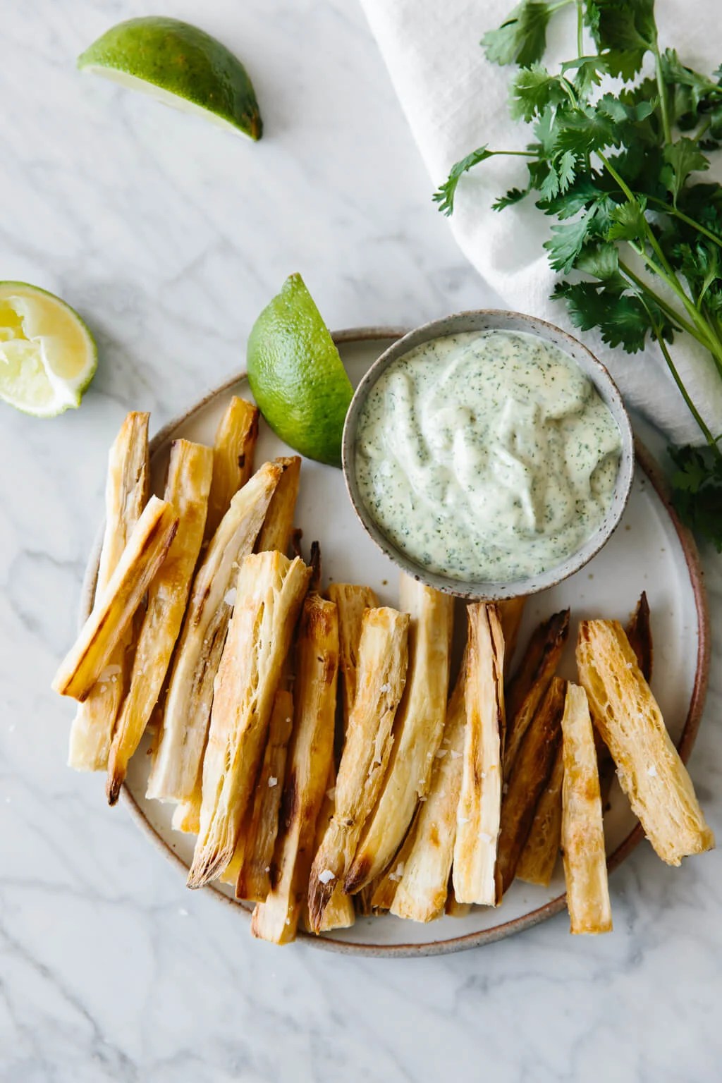 Baked Yuca Fries (Cassava Fries) - Downshiftology