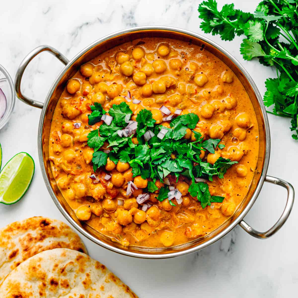 Easy Vegan Coconut Chickpea Curry - Posh Journal