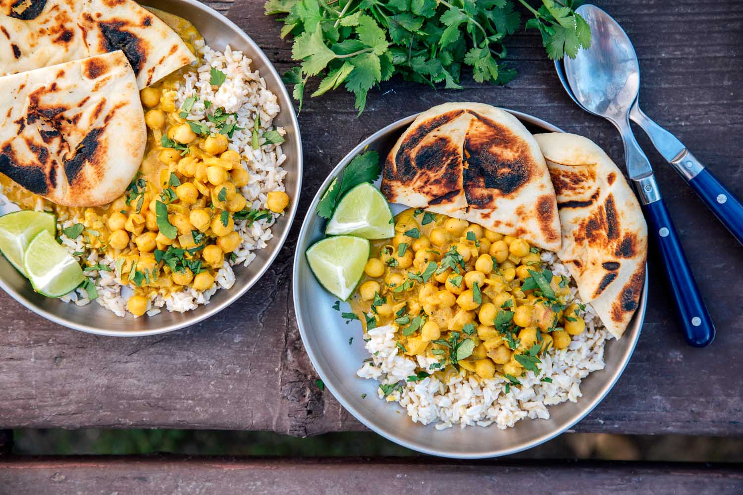 Easy Chickpea Curry - Fresh Off The Grid