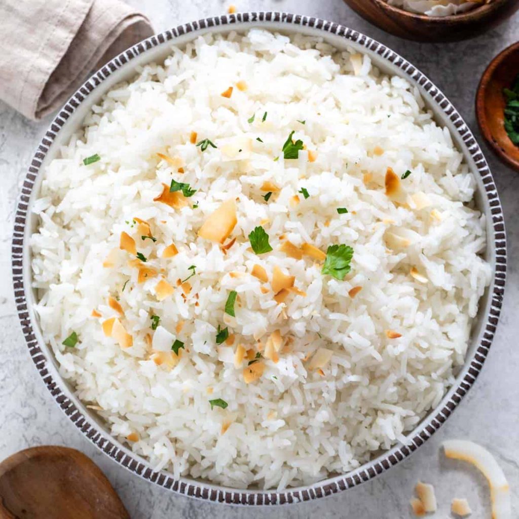 Coconut Rice Delight: Elevate Your Dinner Table with Tropical Flavors