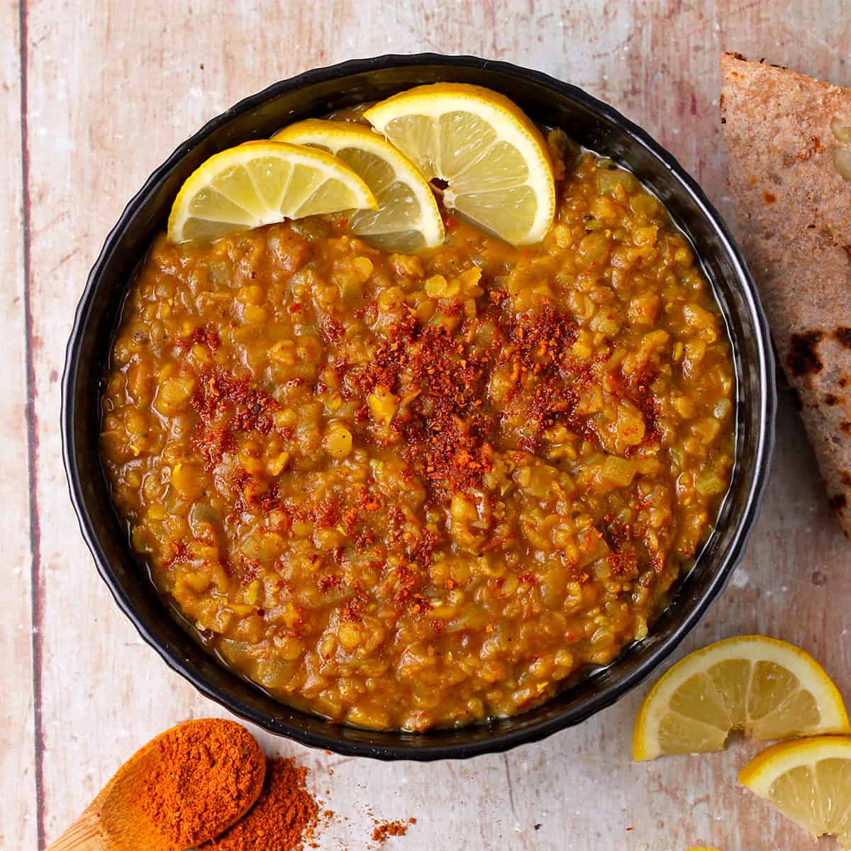Spicy Misir Wot (Ethiopian Red Lentil Stew) - Vegan with Gusto