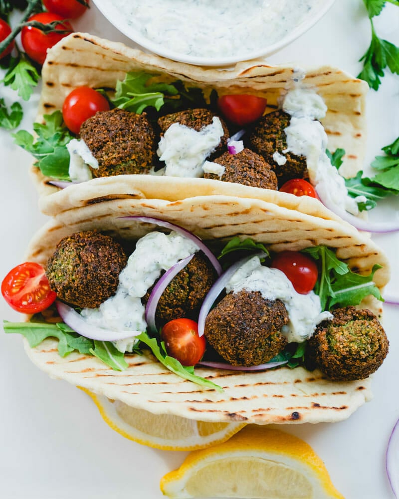 Ultimate Falafel Sandwich – A Couple Cooks