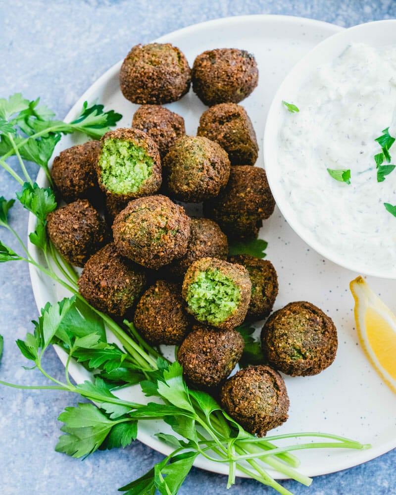 Classic Falafel (Restaurant Style!) – A Couple Cooks