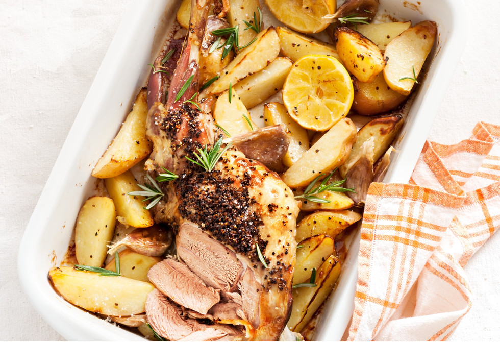 Roasted goat with rosemary & garlic Recipe | New Idea Magazine