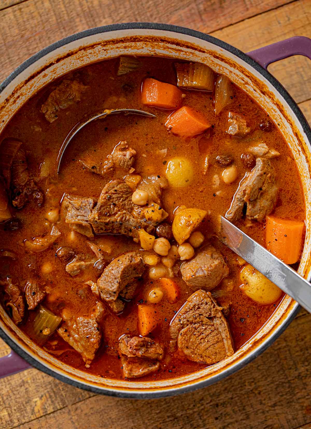 Moroccan Lamb Stew (Stove, Crockpot or Instantpot) - Dinner, then Dessert