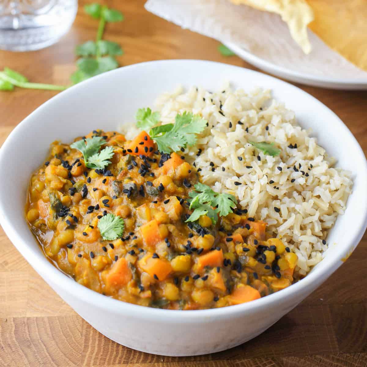 Family-Friendly Mung Bean Curry (Vegan)