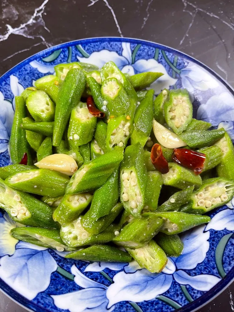 Okra Stir Fry • Oh Snap! Let's Eat!